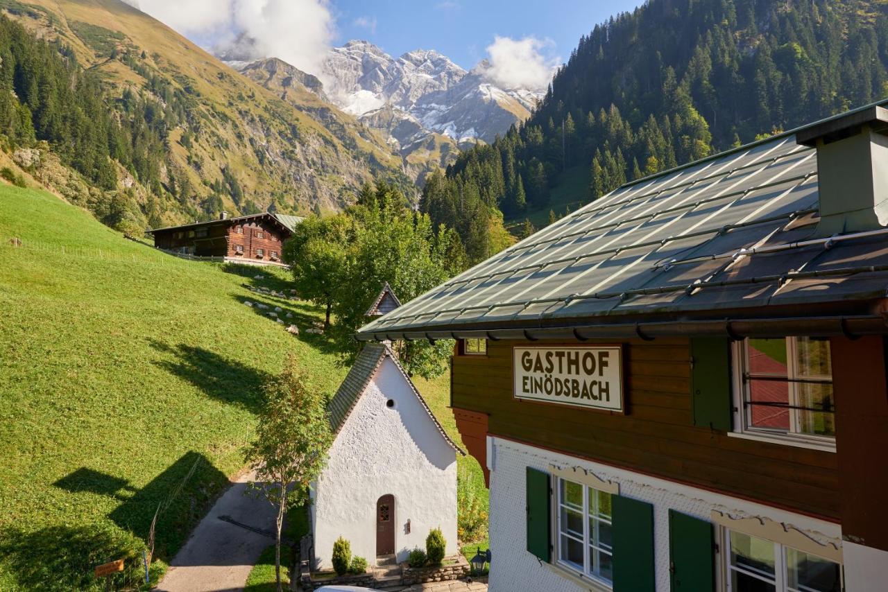 Berggasthof Einoedsbach Oberstdorf Bagian luar foto