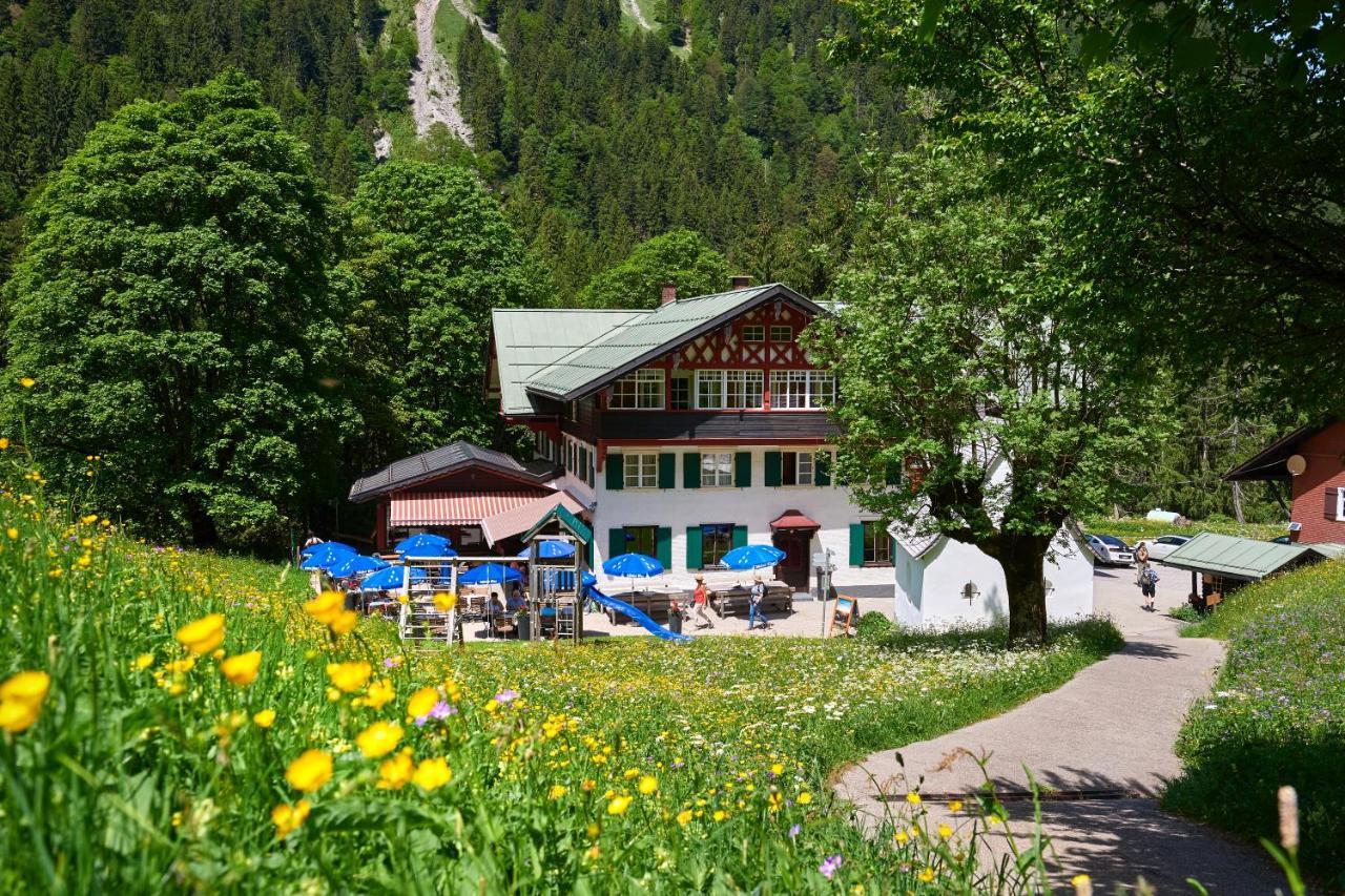 Berggasthof Einoedsbach Oberstdorf Bagian luar foto