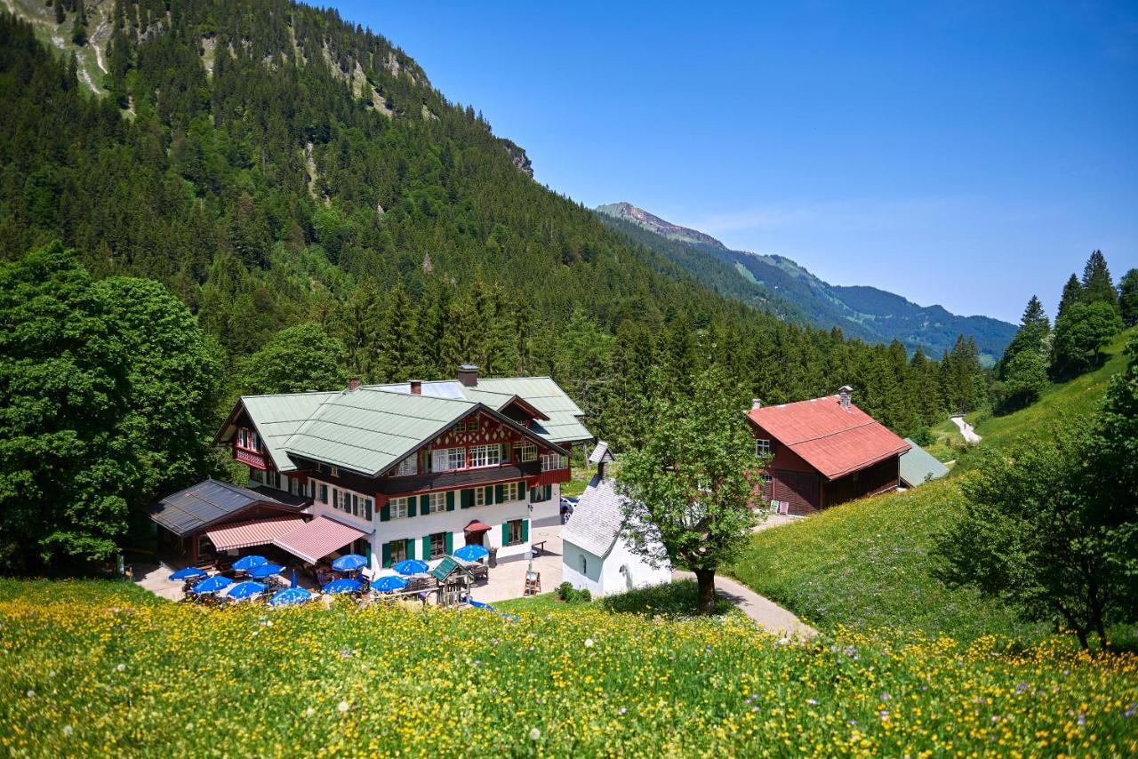 Berggasthof Einoedsbach Oberstdorf Bagian luar foto